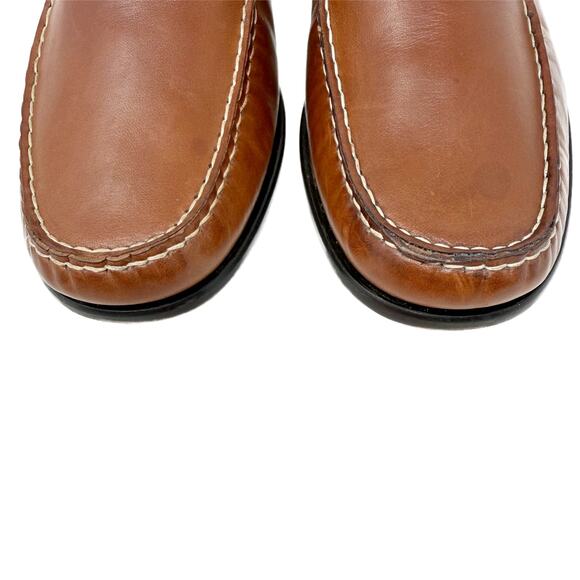 Cole Haan Stitched Moc Toe Loafers Womens 8.5 B Leather Slip-On Flats - Picture 12 of 16